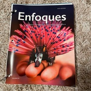 Enfoques Fifth Edition Student Edition - Loose Leaf - by Jose A. Blanco
